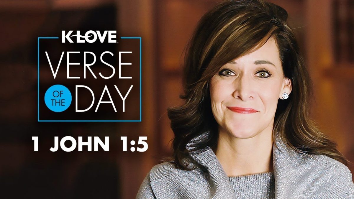 K-LOVE’s Verse of the Day: I John 1:5 – YouTube