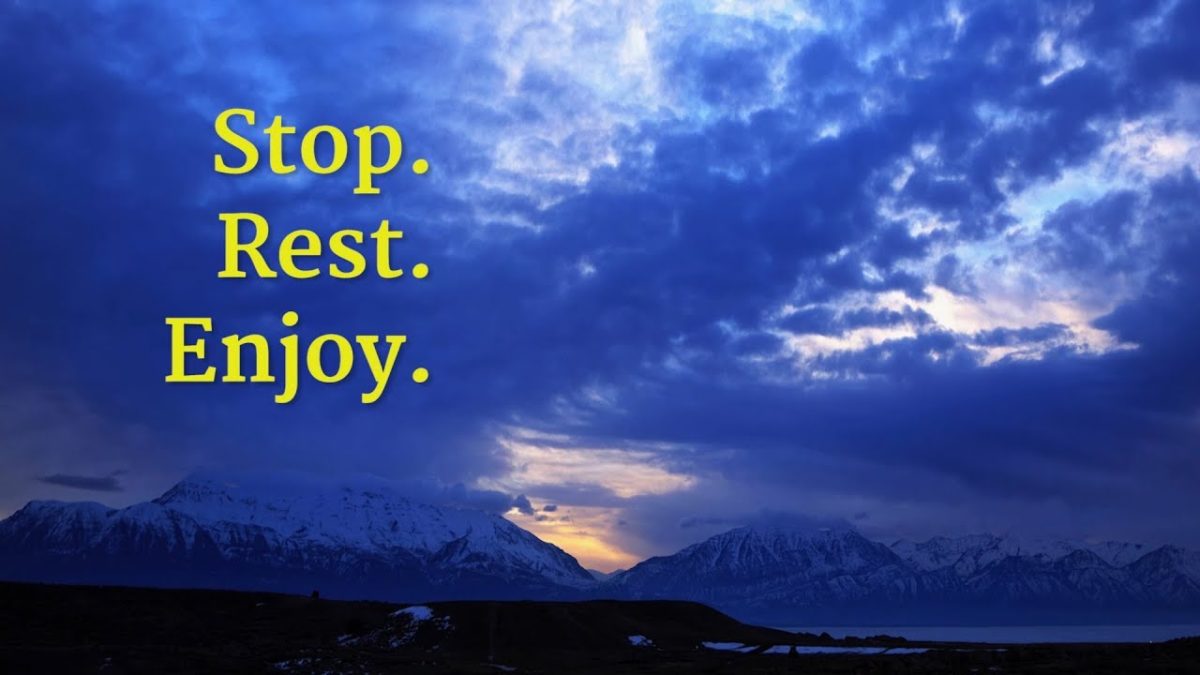 Stop. Rest. Enjoy. – YouTube