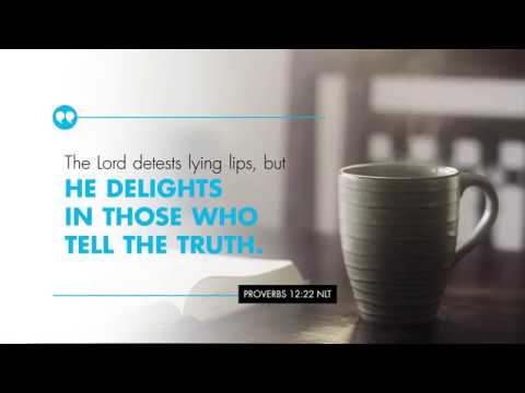 K-LOVE’s Encouraging Word: Proverbs 12:22 – YouTube