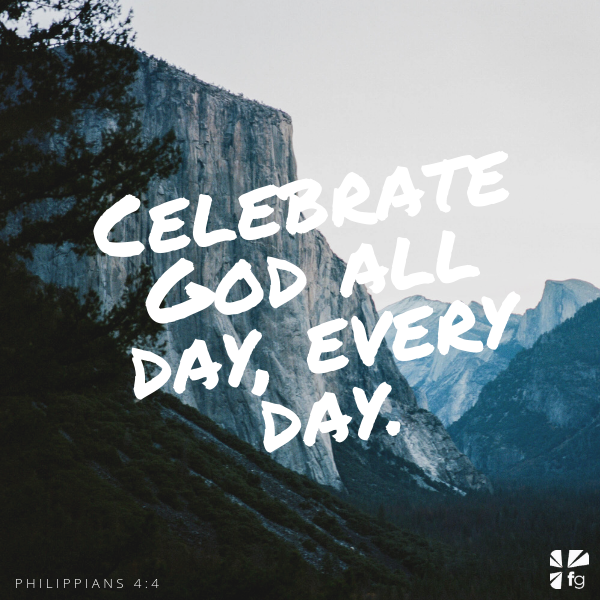 Celebrate to Sustain Your Joy | Tom Holladay – FaithGateway