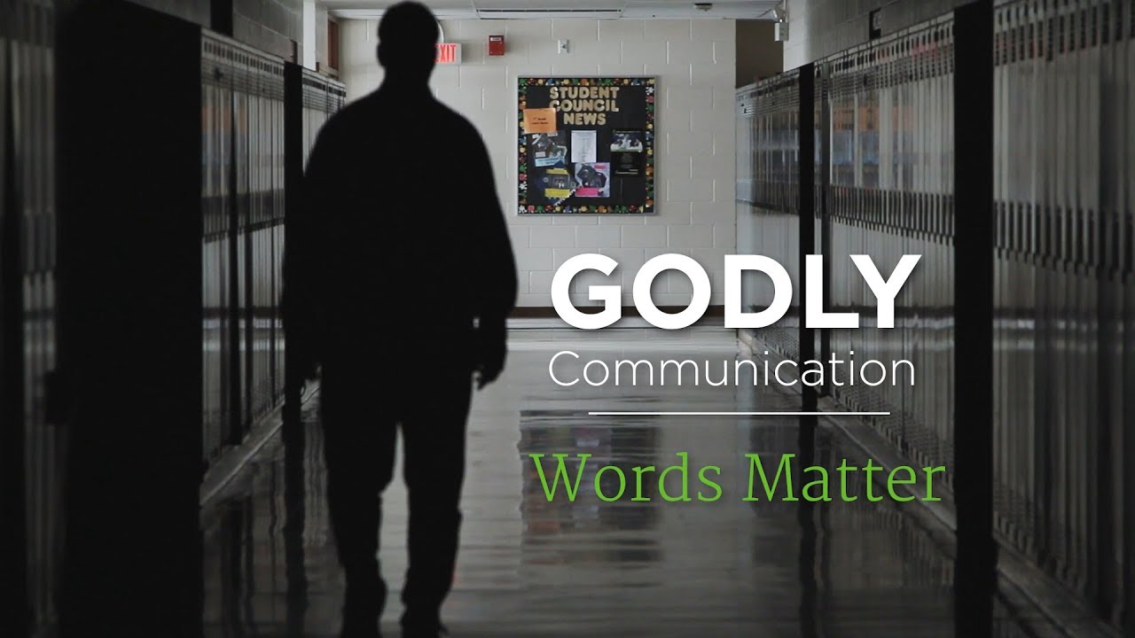 Godly Communication: Words Matter – YouTube