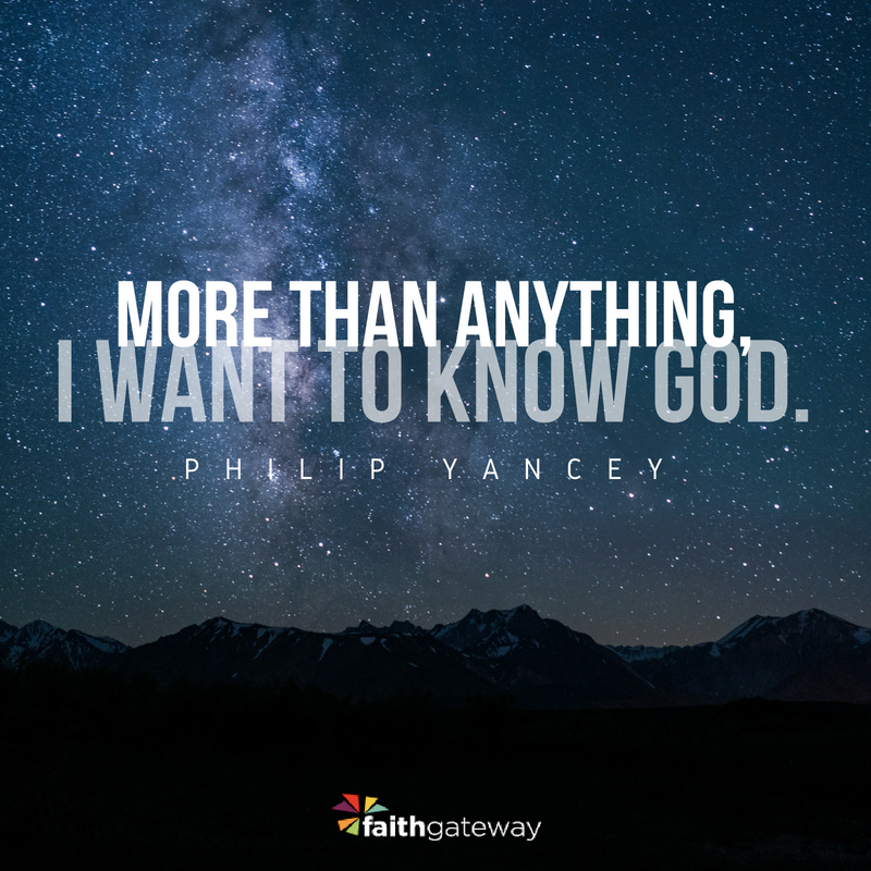 Prayer: Do You Want to Know God? – FaithGateway