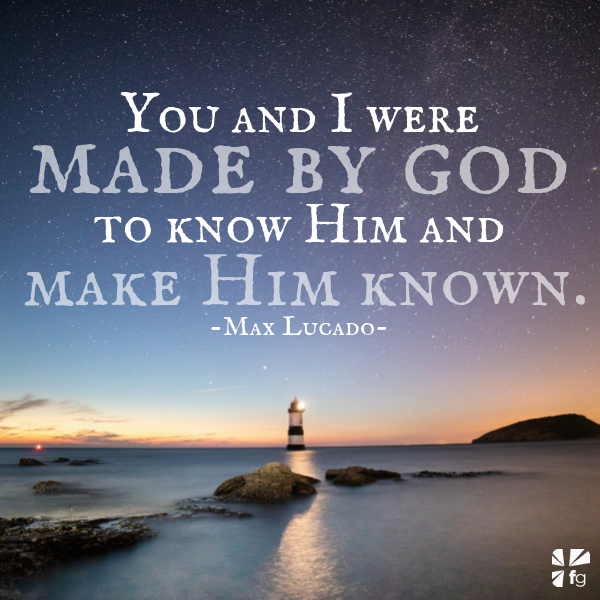 Stamped with God’s Image | Max Lucado – FaithGateway