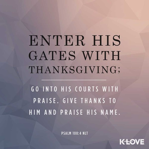 K-LOVE Verse of the Day – November 18, 2018