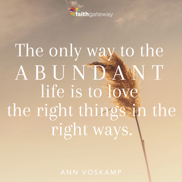 Risky Living {Ann Voskamp} – FaithGateway