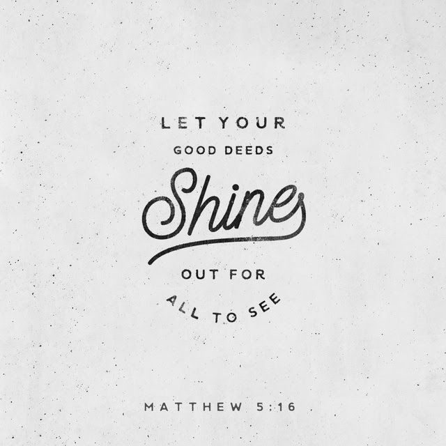 Youversion VotD – December 14, 2018 – Matthew 5:16 ESV