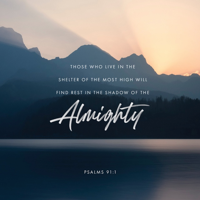 Youversion VotD – February 25, 2019 – Psalms 91:1 NLT