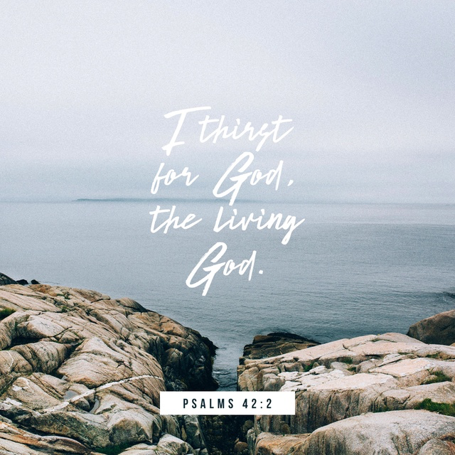 Youversion VotD – March 7, 2019 – Psalms 42:2 NLT