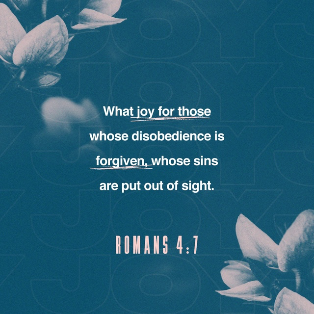 Youversion VotD – March 2, 2019 – Romans 4:7 NLT