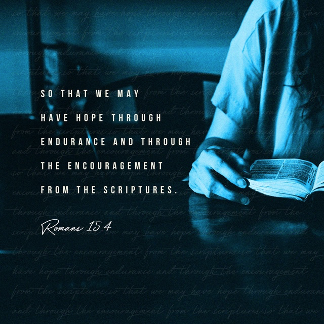 Youversion VotD – March 4, 2019 – Romans 15:4 CSB