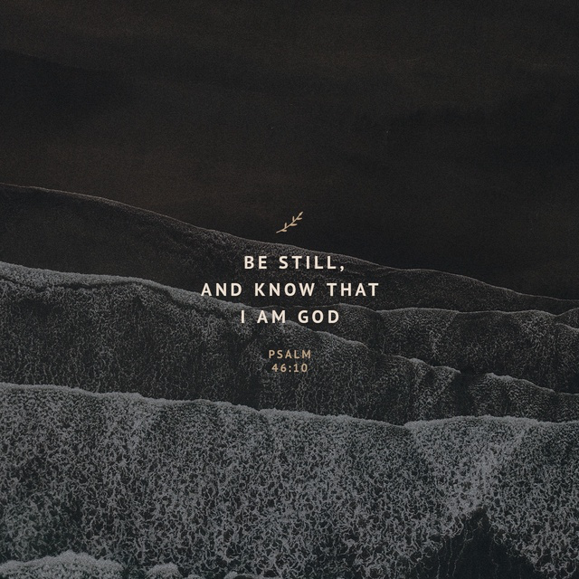 Youversion VotD – April 13, 2019 – Psalm 46:10 NIV