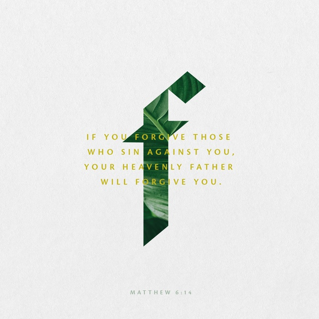 Youversion VotD – April 30, 2019 – Matthew 6:14 NLT