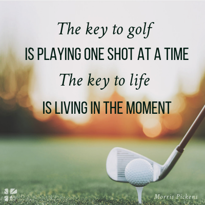 One Shot at a Time | Golf and Faith – FaithGateway