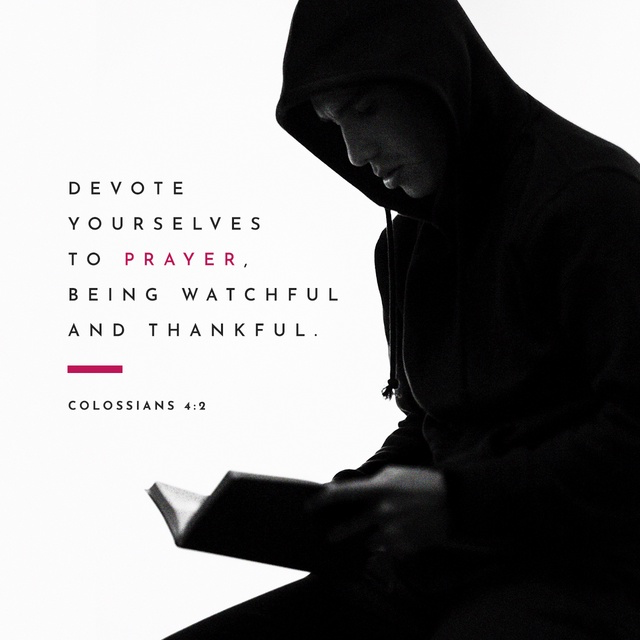 Youversion VotD – May 2, 2019 – Colossians 4:2 NIV
