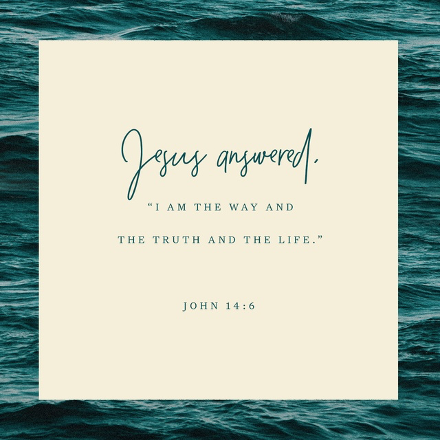 Youversion VotD – May 31, 2019 – John 14:6 NIV