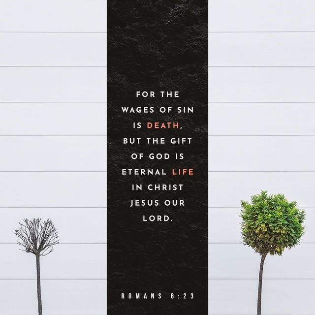 Youversion VotD – May 4, 2019 – Romans 6:23 NIV