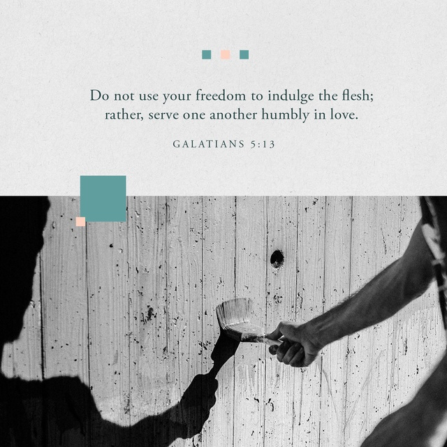 Youversion VotD – July 4, 2019 – Galatians 5:13 NIV