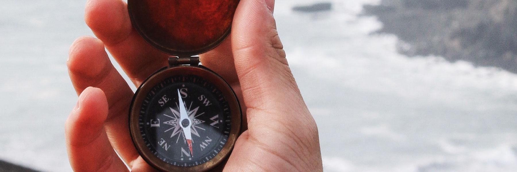 Where does your compass point?