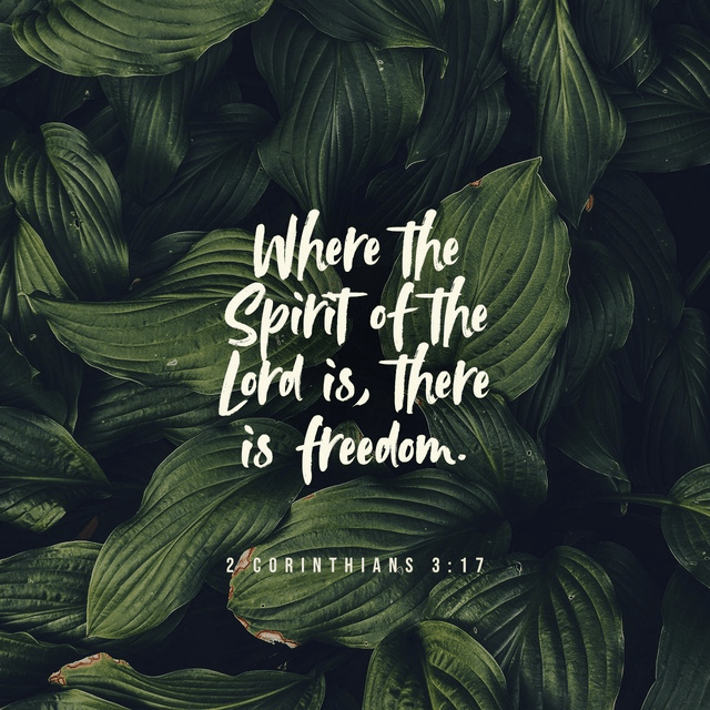 Youversion VotD – September 16, 2019 – 2 Corinthians 3:17 NIV