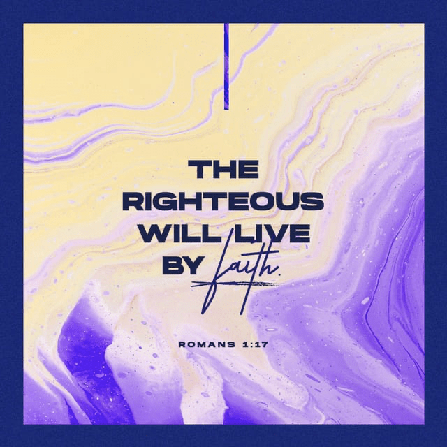Youversion VotD – October 31, 2019 – Romans 1:17 CEV