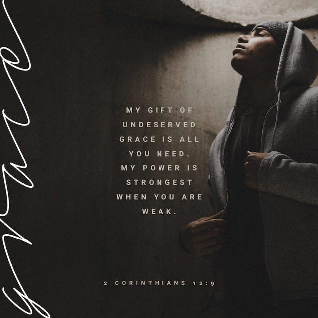 Youversion VotD – November 26, 2019 – 2 Corinthians 12:9 CEV