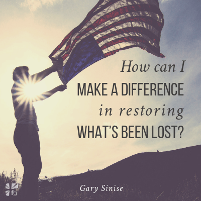 How Playing Lieutenant Dan in Forrest Gump led to a Life of Service – FaithGateway