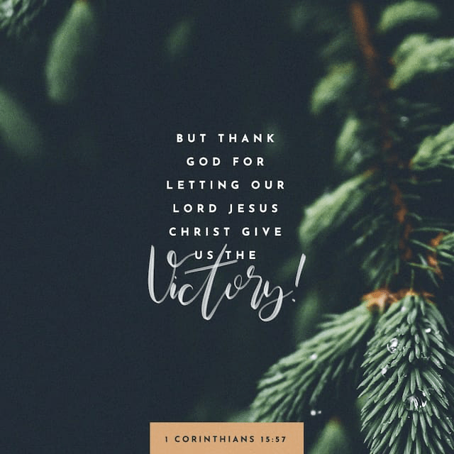 Youversion VotD – December 18, 2019 – 1 Corinthians 15:57 CEV