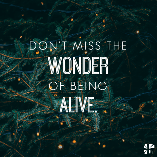 Life Is Best Lived When You’re Awake – FaithGateway