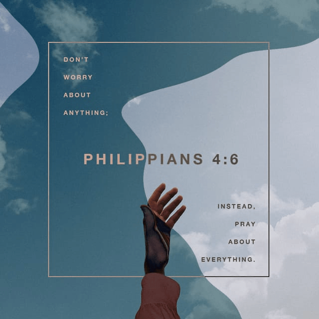Youversion VotD – January 6, 2020 – Philippians 4:6 NIV