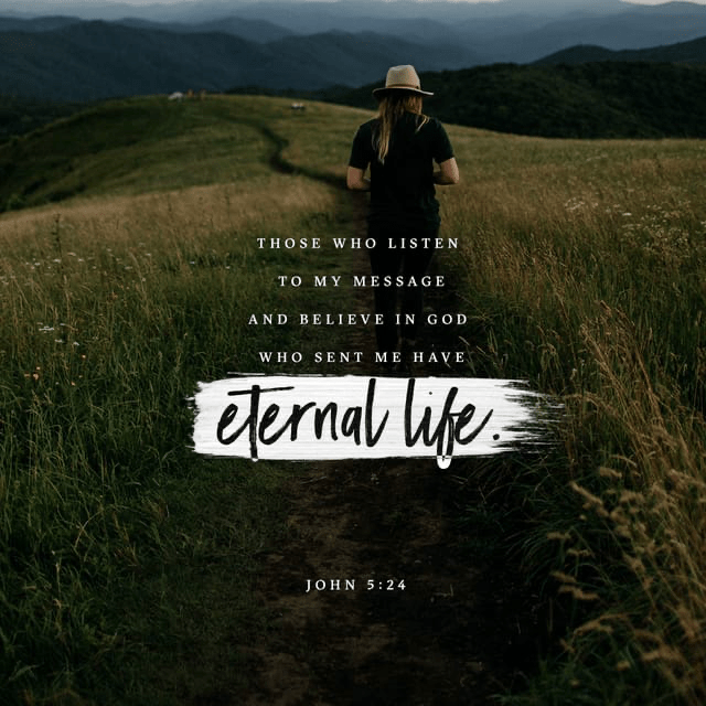 Youversion VotD – January 11, 2020 – John 5:24 NLT